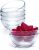 NUTRIUPS 6 Inch Glass Bowls, Small Glass Bowl Set, 6 Pack Clear Tempered Glass Cereal Bowls for Kitchen Microwave and Oven Safe (6 inch, Set of 6)