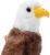 The Petting Zoo Bald Eagle Stuffed Animal Plushie, Gifts for Kids, Wild Onez Babiez Zoo Animals, Eagle Plush Toy 6 inches