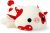 Onsoyours Cute Cow Plushie, Soft Stuffed Mushroom Love Cow Squishy Plush Animal Toy Pillow Gift for Kids (Red Mushroom Cow, 12″)