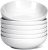 Quatish 8.5″ Large Pasta Bowls Set of 6, 35oz Salad Bowls Soup Bowls for Kitchen, Porcelain Wide and Shallow Serving Bowls, White Dinner Bowl Plates, Microwave Dishwasher Safe, Dinnerware Set, Gift