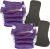 2 Pack Adult Cloth Diapers with Diaper Inserts, Washable Reusable Adult Diaper Cover Elderly Incontinence Protection Nappies Underwear Adult Diaper for Women Man, Waist 39.4-53.2” (Purple XL)