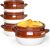 French Onion Soup Bowls with Handles, 16 Oz Ceramic Soup Serving Bowl Crocks – Oven Safe Bowls for Chili, Beef Stew, Cereal, Pot Pies, Set of 4