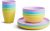 Munchkin® 12pc Baby and Toddler Feeding Supplies Set – Includes Plates, Bowls, and Cups