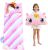Kid Sleeping Bag with Pillow – Larger Toddler Nap Mat – Plush Slumber Bag for Boys Girls Daycare Preschool Kindergarten Birthday Gift Travel Sleepover Ages 3-12 Years
