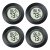 4 Pack Mini Digital Hygrometer Thermometer Gauge, Indoor Outdoor Temperature Humidity Meter for Greenhouse Humidors Incubators Reptile Terrarium Jars, Fahrenheit (℉) or Celsius(℃) (4)