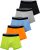 Boys Incontinence Underwear Washable Cotton Kids Incontinence Boxer Briefs 5 Pack
