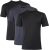 Hanes Men’s Moves Breathable Mesh Back T-Shirt, X-Temp Moisture-Wicking Tee, White or Black/Grey, 3-Pack