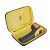 Hermitshell Hard Travel Case for Etekcity Lasergrip 800 Digital Infrared Thermometer Laser Temperature Gun (Black+Yellow)