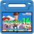 Android 14 Kids Tablet, 2025 Upgraded 10.1 Inch Tablets with Octa-core Processor, 6000mAh Battery, Kid Space, Parental Control,Pre-loaded Kids Apps, 2.4/5GHZ Dual WiFi, Protective Case Included – Blue