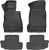 Husky Liners Weatherbeater Floor Mats | Fits 2016-2024 Chevrolet Camaro Convertible/Coupe | Front & 2nd Row, 4-pc Black – 99121