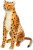 Melissa & Doug Giant Cheetah – Lifelike Stuffed Animal (Stands Nearly 3 Feet Tall)