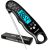 TP-01 Waterproof Digital Instant Read Meat Thermometer with 4.6 Folding Probe Backlight Calibration Function for Cooking Food Candy, BBQ Grill, Liquids,Beef(Black)