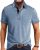 Men’s Athletic Short Sleeve Polo Shirts Casual Moisture Wicking Golf Shirts Buttons Collared Solid T Shirts with Pocket