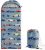 Wake In Cloud – Kids Sleeping Bag for Boys Toddlers, Camping in Warm Cold Weather, Backpacking Lightweight Compact Outdoor Liner for 3 Seasons Summer Spring Fall