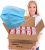 2000 PCS Bulk Blue Face Masks (40 Packs, 50pcs/Pack), Non Woven Thick 3-Layers Breathable Facial Masks with Adjustable Earloop, Mouth and Nose Cover
