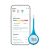 Kinsa QuickCare Smart Digital Thermometer – Medical Termometro FDA Cleared