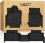 LASFIT Floor Mats for Toyota Tacoma 2024 2025 Double Cab (Not fit Hybrid) All Weather Floor Liner for Tacoma TRD/SR/SR5/limited TPE Custom Fit Car Mats Front&Rear 2 Row Mats,Black (Automatic Trans)