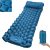 covacure Sleeping Pad for Camping – Ultralight Self-Inflating Camping Pad Mat with Built-in Foot Pump, Durable & Waterproof Camping Air Mattress for Hiking