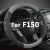 GIANT PANDA Car Steering Wheel Cover for Ford – F150 F250 F350 Expedition, (15.5-16 inches – Black+Gray)
