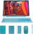 2 in 1 Tablet with Keyboard Case Mouse Stylus, 10 inch Tablet Android 14 Tablets PC, 6GB RAM+32GB ROM Support 1TB Expandable, 6000mAh Battery IPS 10.1″ Tab 2MP+8MP Dual Camera WiFi-6 Bluetooth Tableta