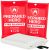 Prepared Hero Emergency Fire Blanket – 2 Pack – Fire Suppression Blanket for Kitchen, 40” x 40”, for Home, Fiberglass Fire Blanket.