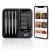 Wireless Meat Thermometer with 4 Probes, Inkbird Wifi BluetoothThermometer Digital Wireless for Rotisserie Grill Oven,Unlimited Range Dishwasher Waterproof Bluetooth Meat Thermometer for iOS & Android