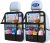 Car Backseat Organizer with Table Tray((2-Pack)) 9 Storage Pockets Backseat Car Organizer and storage with Tablet Holder, Kick Mats Back Seat Cover for Kids family Road Trip Essentials Travel