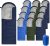 12 Pcs Camping Sleeping Bags Bulk 4 Seasons Warm Cold Weather for Homeless Waterproof Lightweight with Compression Bag Camping Gear Equipment for Adults Backpacking Hiking Travel