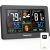 Newentor Weather Station Wireless Indoor Outdoor Thermometer, Color Display Digital Weather Thermometer with Atomic Clock, Barometric Pressure, Forecast Station with Adjustable Backlight, Black