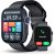 Smart Watch for Men, Blood Pressure Monitor Heart Rate Blood Oxygen Sleep Monitoring, 3ATM Waterproof Fitness Tracker, 1.99″ AMOLED Display, Bluetooth call Smartwatch Compatible with Android and iOS