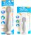 Bumco Baby Bum Brush + Mini Baby Diaper Cream Spatula with Case – BPA-Free Silicone Diaper Spatula, Mom-Invented Butt Paste Applicator (Gray & Gray)