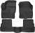 Husky Liners Weatherbeater Floor Mats | Fits 2015-2019 Lincoln MKC | Front & 2nd Row, 3-pc Black – 99301