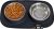 GORILLA GRIP Patent Pending 100% Waterproof BPA Free Cat and Dog Bowls Silicone Feeding Mat Set, Stainless Steel Bowl Slip Resistant Raised Edges, Catch Water, Food, Pet Accessories, 2 Cup, Black