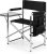 ONIVA – a Picnic Time brand – Sports Chair with Side Table, Beach Chair, Camp Chair for Adults, (Black)