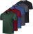 Real Essentials 5 Pack: Men’s Mesh Quick Dry Short Sleeve V-Neck T-Shirt – Athletic Performance (Available in Big & Tall)