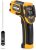 Infrared Thermometer Non-Contact Digital Laser Temperature Gun -58℉~1112℉(-50℃~600℃) Adjustable Emissivity IR Temp Gun – for Cooking, BBQ, Food, Fridge, Pizza Oven, Engine – Meat Thermometer Included