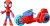 Hasbro Marvel Spidey and His Amazing Friends, Spidey Action Figure with Toy Motorcycle, Preschool Toys for 3 Year Old Boys and Girls and Up