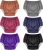 6 Pcs Adult Leakproof Incontinence Underwear for Women Men Pull on Cover Pant Washable Underpants Reusable Plastic Diaper Covers for Disabled, Elderly, Postpartum (Multicolored,X-Large)