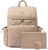 LOVEVOOK Diaper Bag Backpack,Lightweight Baby Diaper Bag for Moms Dads,Baby Bag for Boys Girls with Insulated Pockets, Changing Pad, Stroller Straps and Pacifier Case,Khaki