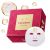 Lululun 32 EA Anti Aging Face Mask Sheet for Mature Dry Skin, Daily Face Masks Skincare for Women & Men by Rice Extract, Acacia Honey& Collagen Peptides, Japanese Facial Mask Sheet, PRECIOUS RED MOIST