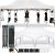 COBIZI 10×20 Pop Up Canopy with 6 Sidewall,Heavy Duty Canopy UPF 50+ All Season Wind Waterproof Commercial Outdoor Wedding Party Tents for Parties Canopy Gazebo with Roller Bag(10 x 20 ft White)