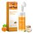 Turmeric Face Wash with Brush, Turmeric Foaming Facial Cleanser for All Skin, 3.38 Fl Oz/pcs