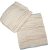 OsoCozy Unbleached Prefold Cloth Diapers 100% Cotton, Durable, Soft, Absorbent, Sustainable & Economical – dims, Fits size range. – (Size)