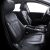 Elantrip Front Seat Covers Waterproof Leather Car with Shoulder Protection & Organizer Pockets – Universal Fit for Cars, SUVs, Trucks – Black (1 Pair)
