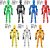7PCS Lucky 13 Action Figures – (Assembly Completed) Titan 13 Action Figure, T13 Action Figure 3D Printed Multi-Jointed Movable,Desktop Decorations for Action Figures for Game Lovers (7PCS)
