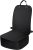 Dog Car Seat Covers, Waterproof Front Seat Cover for Dogs, Scratch-Proof, Nonslip Pet Passenger Seat Cover Protector, Universal Fit for Cars Trucks SUVs, Standard Size, Black