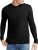 Hanes Men’s Originals Long Sleeve T-Shirt, Lightweight Tri-Blend Jersey Tee for Men, Available in Tall