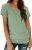 AUTOMET T-Shirts Short Sleeve V Neck Tees Tops for Women Fashion Trendy Lightweight Soft Casual Summer Outfits Clothes 2025