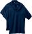 Hanes Men’s Short-Sleeve Jersey Pocket Polo (Pack of 2), Navy, Large