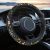 Car Steering Wheel Cover for Women Men, Non-Slip Breathable Steering Wheel, Wildflower Steering Wheel Protector, Car Accessories, Universal 14″ 02/2-15″ Fit Auto, Suvs